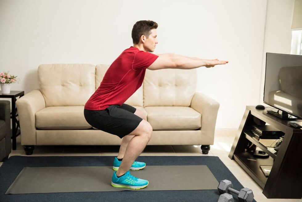 Gli squat aiutano a sviluppare i muscoli responsabili della potenza